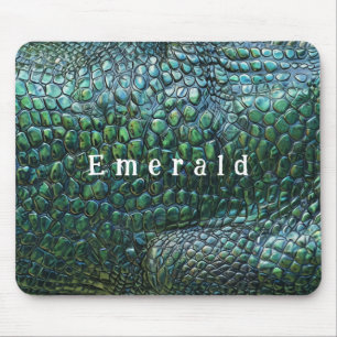 Grönt Reptile  Struktur Mousepad Musmatta