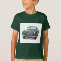 Grönt Retro Car, samling av Natasha Us