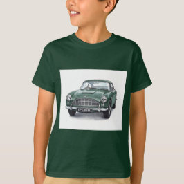 Grönt Retro Car, samling av Natasha Us T Shirt