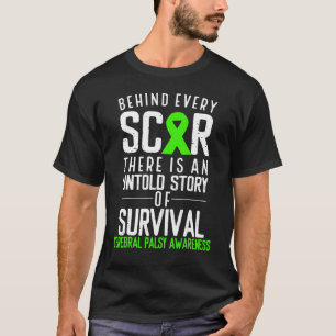 Grönt Ribbon bakom varje sabel-klanskt krig T Shirt