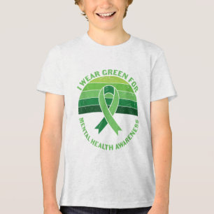 Grönt Ribbon Warrior& supportrar - Tentalvärme T Shirt