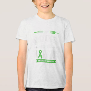 Grönt Ribbon Warrior& supportrar - Tentalvärme T Shirt