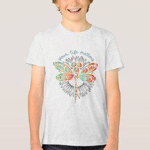 Grönt Ribbon Warrior& supportrar - Tentalvärme T Shirt
