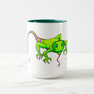 Grönt Ringo Lizard Mugg