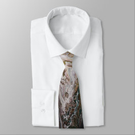 "Grönt Ripple" av JAD Neck Tie No.2 Slips