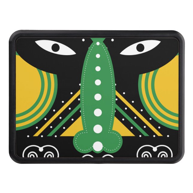 grönt: ritualstammen dragkroksskydd (Framsidan)