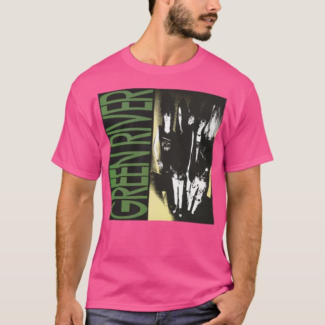 Grönt River Rehab T Shirt (Framsida)