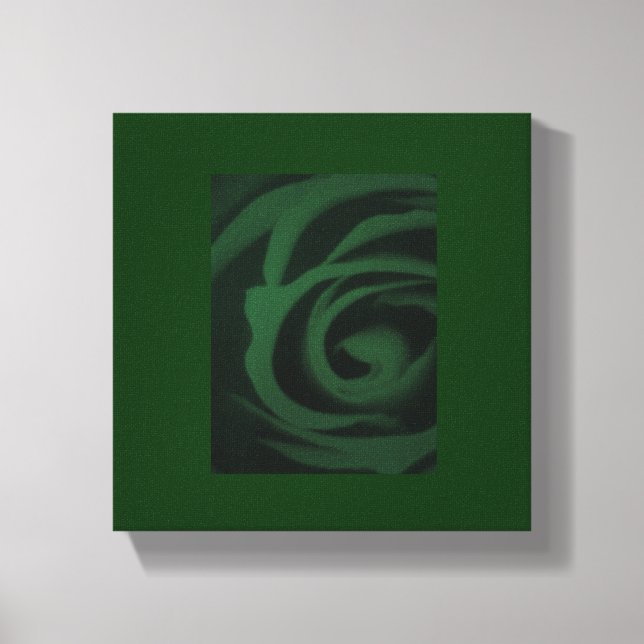 Grönt Ro Canvastryck (Framsida)