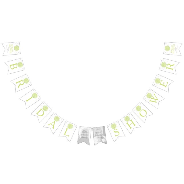 Grönt ro posthantering möhippa fotobuntning vimplar (Alla)