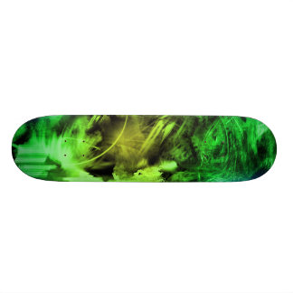Grönt röker skateboard bräda 19,5 cm
