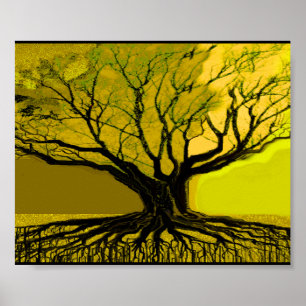 Grönt Roots Poster
