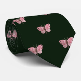 Grönt Rosa Butterfly Bröllop Professionell Work Slips
