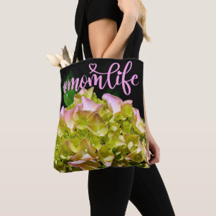 Grönt rosa Hydrangea rosa Blomblomma gult av Tygkasse
