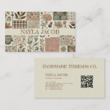 Grönt Rosa Quilt and Patchwork Handmade Clothing