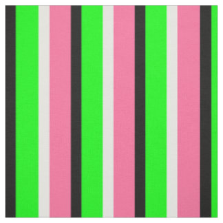 Grönt Rosa Rand Textilvaror Tyg