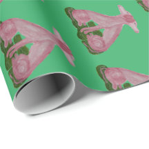 Grönt Rosa Staffordshire Hundar