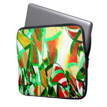 Grönt rosett band, munstycken på orangens korallba