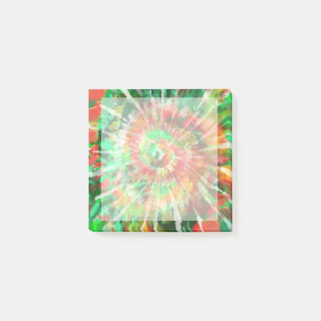 Grönt, rött, Orange, färgtryckning Post-it Block (Framsida)