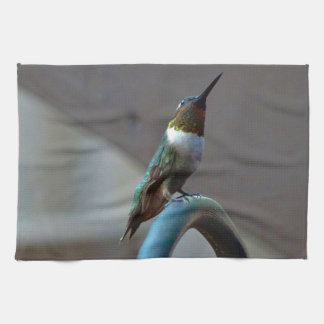 Grönt Ruby Little Hummingbird Kökshandduk