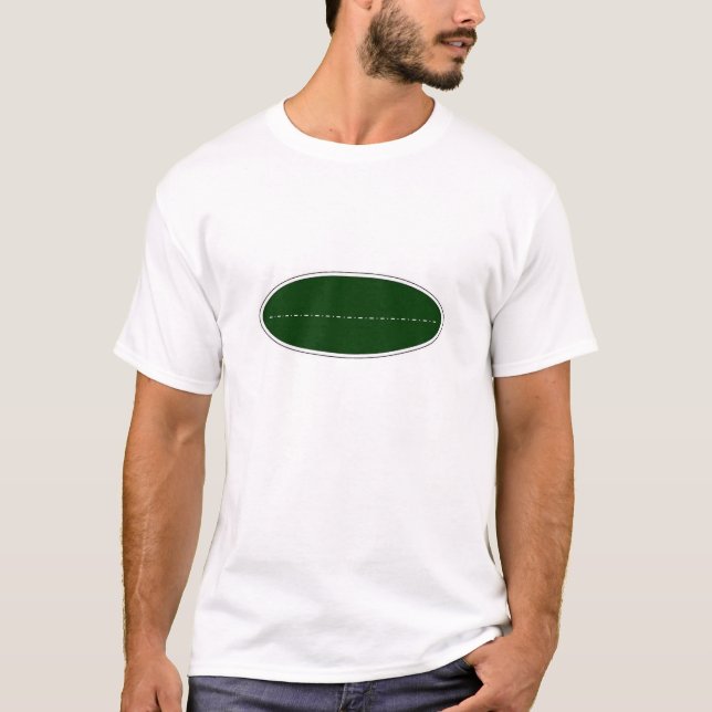 Grönt rusar t shirt (Framsida)