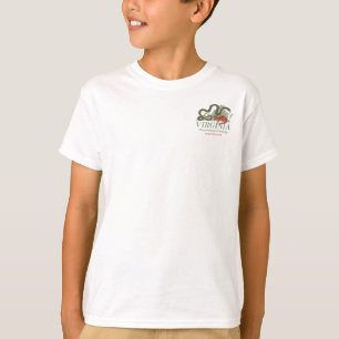 Grönt Salamander T Shirt