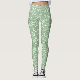 Grönt Samma Komon (hajskinn) Leggings