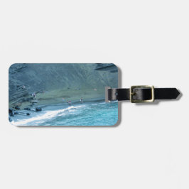 Grönt Sands Beach Hawaii Bagagebricka