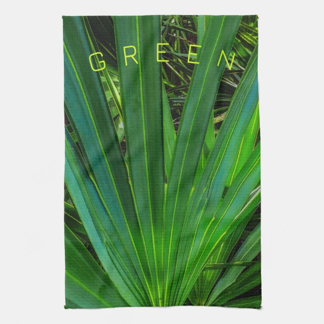 GRÖNT Saw Palmetto Kitchen Towels Kökshandduk (Vertikal)