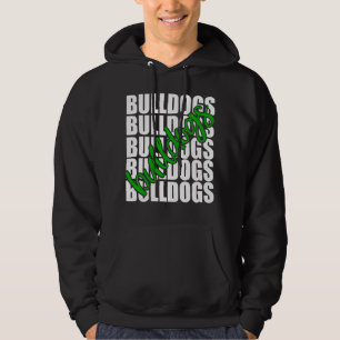 Grönt School Sportfantast Team Spirit Hoodie