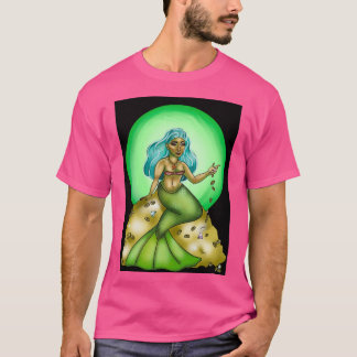 Grönt Sea häxa T Shirt