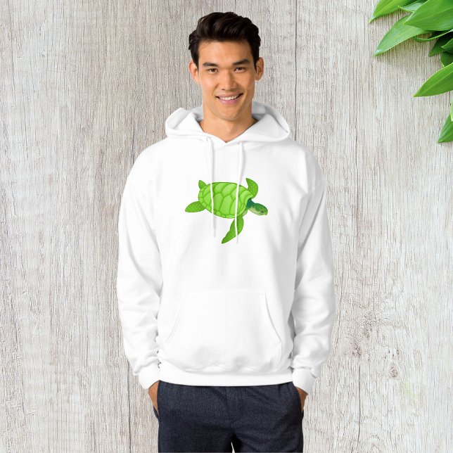 Grönt Sea Turtle Manar Hoodie (Skapare uppladdad)