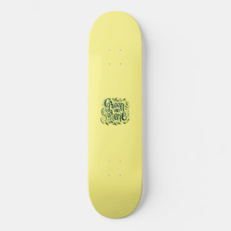 Grönt Serene Mini Skateboard Bräda 18,5 Cm