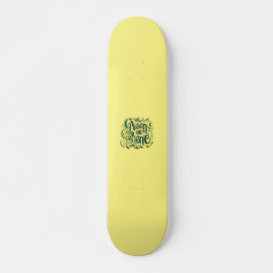 Grönt Serene Mini Skateboard Bräda 18,5 Cm