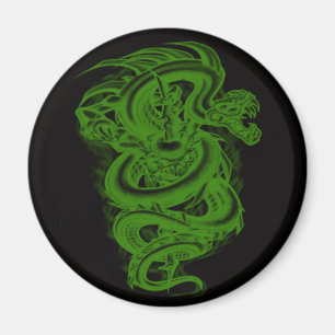Grönt Serpent Magnet