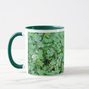 Grönt Shamrock Coffee Mugg