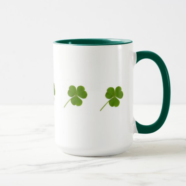 Grönt Shamrock Mugg (Höger)