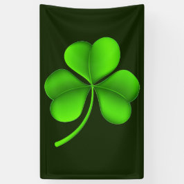 Grönt Shamrock on Mörk grönt (v)-koncentration