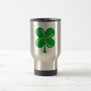Grönt Shamrock Resemugg