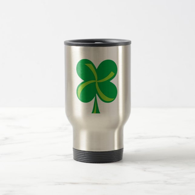 Grönt Shamrock Resemugg (Center)