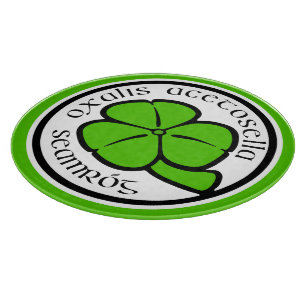 Grönt Shamrock Saint patrick's day Blommigt Art