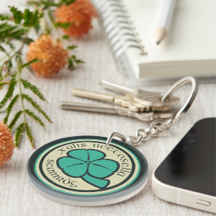 Grönt Shamrock Saint patrick's day Blommigt Art