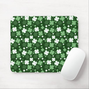 Grönt Shamrock, St. Patrick's Day Musmatta