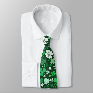 Grönt Shamrock St. Patrick's Day Slips