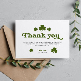 Grönt Shamrock St.Patrick's Day Tack