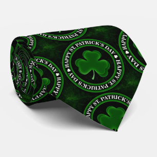 grönt Shamrock St patrick's day Thunder_Cove blac Slips
