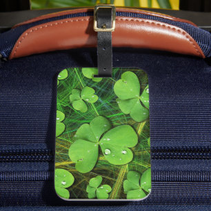Grönt Shamrock St Patrick's iPhone 5 Fodral-Mate Bagagebricka