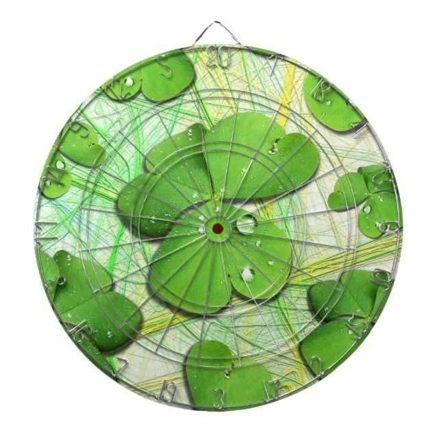 Grönt Shamrock St Patrick's iPhone 5 Fodral-Mate Darttavla (Framsidan)