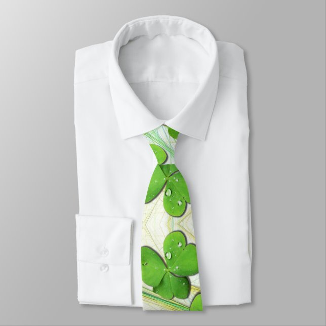 Grönt Shamrock St Patrick's iPhone 5 Fodral-Mate Slips (Bunden)