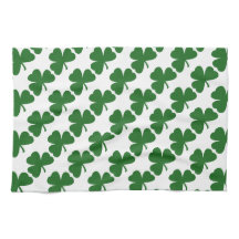 Grönt Shamrocks St. Patrick's Day