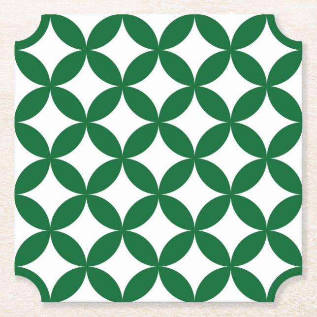 Grönt Shippo Biljett Underlägg (Framsida)